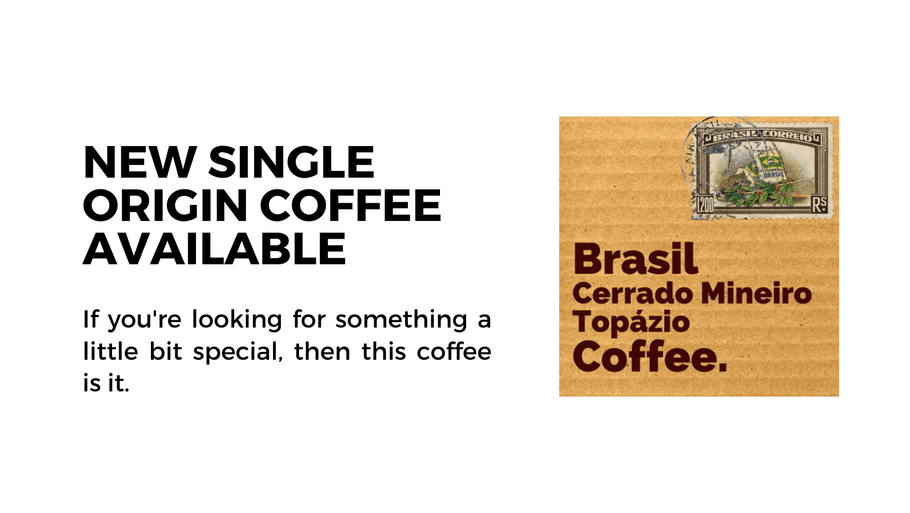 Monthly Coffee Update: New Single Origin Speciality Coffee Available