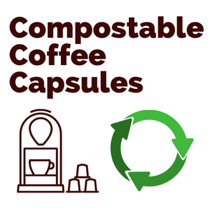 100% Compostable Coffee Capsules (Nespresso Compatible)
