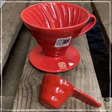 Load image into Gallery viewer, Hario V60 Dripper (Red)